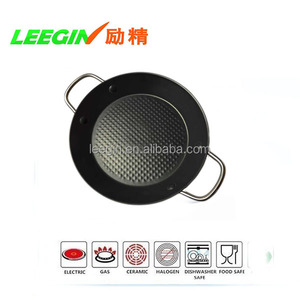 Todo el tamaño de fondo de acero inoxidable no-stick Eléctrico Español de Paella - Product Image 2