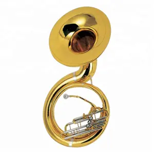 Sousaphone ตราสารลมทองเหลือง Professional