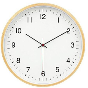 Rotondo Al Quarzo Silenzioso Movimento di Spazzata Moderna <span class=keywords><strong>Orologi</strong></span> Da Parete Per La Casa <span class=keywords><strong>Orologi</strong></span> Da Parete In Legno - Product Image 4