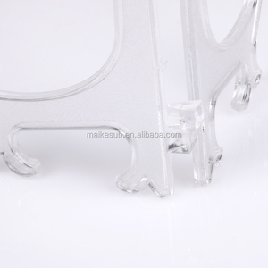 ขาตั้งจานพลาสติก8 "ขาตั้งอะคริลิคใส - Product Image 3