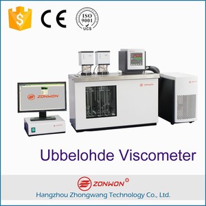 PET Malzeme 2 Ölçüm Konumuna Otomatik <span class=keywords><strong>Ubbelohde</strong></span> viskozimetre - Product Image 1