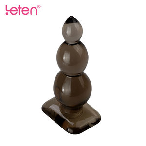 Sıcak toptan Online alışveriş Leten siyah yumuşak silikon Ass Anal Plug yetişkin flört eşcinsel SM oyuncaklar seks ürünleri - Product Image 2