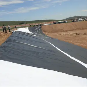 underground HDPE waterproof membrane for farm artificial lake liner