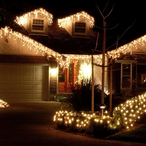 220V 96 <strong>Leds</strong> Indoor Drop <strong>LED</strong> Party Garden Stage Outdoor Decorative <strong>Christmas</strong> Garland <strong>LED</strong> Curtain <strong>Icicle</strong> <strong>String</strong> <strong>Light</strong> - Product Image 5