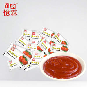 Mini sachet <span class=keywords><strong>ketchup</strong></span> tomate 10g, avec matériel d'impression personnalisé, vente en gros, livraison gratuite - Product Image 4