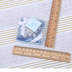 Regalo pequeño, barato, diseño de nieve, marcapáginas, regalo de recuerdo, boda - Product Image 2