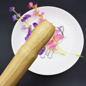 Mini Rodillo <span class=keywords><strong>de</strong></span> <span class=keywords><strong>Madera</strong></span> <span class=keywords><strong>de</strong></span> 8 Pulgadas, Apto para Niños, para Estirar Masa <span class=keywords><strong>de</strong></span> Pizza/Dumplings, Fondant, Seguro para Hornear en la Cocina - Product Image 4