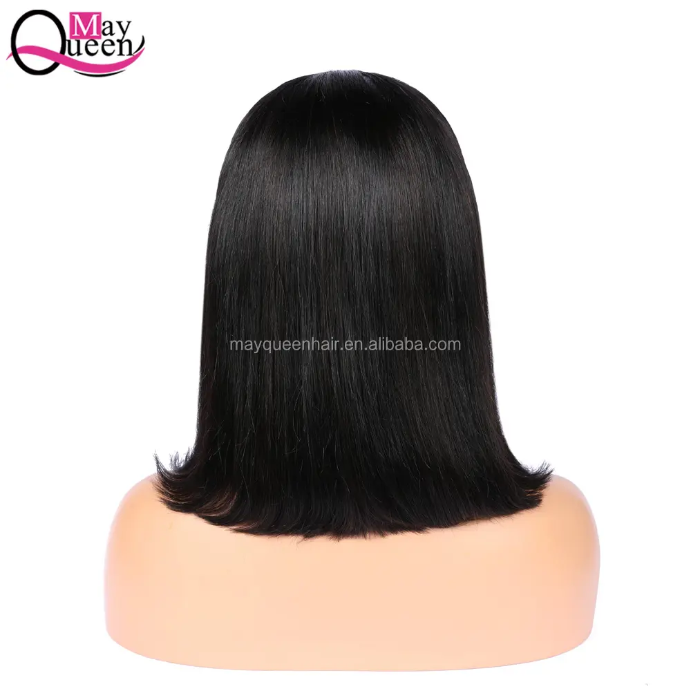 Peruvian Wholesale Natural Human Hair Lace Wigs For Small Heads Real Hair Wigs For Woman 180% Density Hair