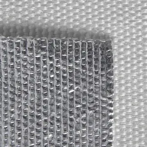 1mm feuille d'aluminium tissu en fiber de verre pour le soudage d'isolation thermique