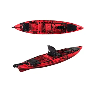 Commercio all'ingrosso di kayak in materiale LLDPE importato al 100%, canoa da pesca, Kayak da pesca