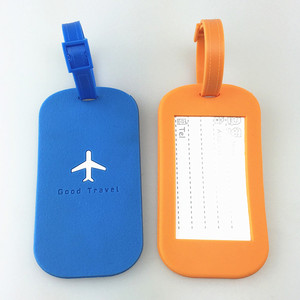 Etiqueta de seguridad con logotipo personalizado en relieve para viaje, avión, equipaje, equipaje, goma suave de pvc, novedad - Product Image 5