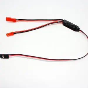 Hochwertiger elektronischer 10A-Schalter mit JST-Stecker für LED-Licht des RC-Modells