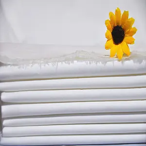 Cvc 80/20 polyester pamuk ağartma kumaş yapmak için otel çarşafları