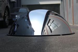 CE <span class=keywords><strong>180</strong></span> градусов купольное зеркало 600 800 мм выпуклое зеркало 1/2 сферическое зеркало - Product Image 3