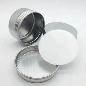 aluminum jar 10g 15g 30g 60g 80g 100g cosmetic packing jar