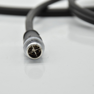 Conector <span class=keywords><strong>M12</strong></span> Cable PUR de 8 pines Adaptador industrial a cable <span class=keywords><strong>RJ45</strong></span> Negro IP67 Alimentación Macho <span class=keywords><strong>Rj45</strong></span> Hembra <span class=keywords><strong>M12</strong></span> X Conector de código - Product Image 6