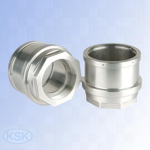 Fabricant japonais KSK, pièces usinées CNC personnalisées en acier inoxydable/laiton/aluminium, pièces usinées CNC en titane. - Product Image 5