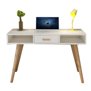 Drawers storage colorful computer desk sample modern design study desk table with storage drawers