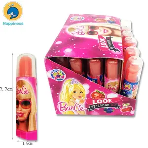 Hete Verkopende Prinses Lippenstift Licht Speelgoed Hard Snoep