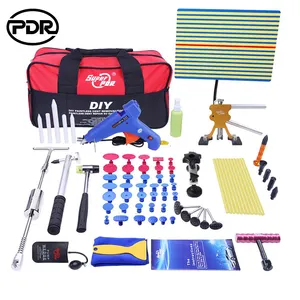 Ferramentas super pdr, kit de ferramentas de reparo automático para remoção de amassados de carros