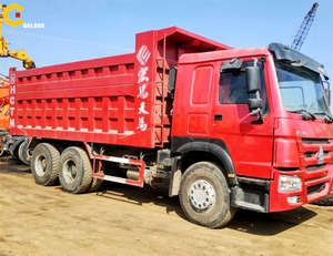 Camion à benne HOWO 375HP, deuxième main, de bonne qualité, à bas prix, vente en gros, livraison gratuite - Product Image 1
