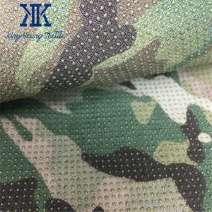 <span class=keywords><strong>Camouflage</strong></span> Digitaal Bedrukt Zacht Stretch <span class=keywords><strong>Polyester</strong></span> Gebreide Anti Glijbaan Pvc Antislip Stof - Product Image 3