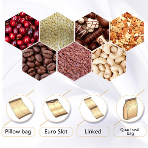 เครื่องบรรจุเมล็ดกาแฟคั่วแบบอัตโนมัติจำนวนมากสำหรับห่ออาหารสารเคมีสภาพใหม่ - Product Image 6