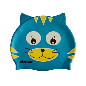 Gorro de natación impermeable personalizado Gorras de natación de silicona Trajes de baño para niños - Product Image 1