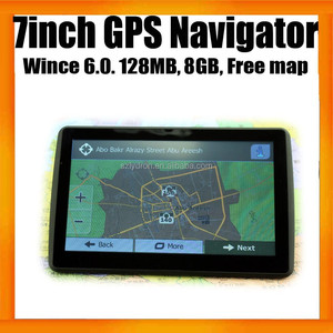 7 pulgadas de alta definición Universal de navegación del GPS del coche con 800 mhz 128 mb 8 gb fmt mp4 mp3 <span class=keywords><strong>y</strong></span> el mapa 3d - Product Image 2