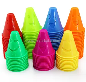 Windproof Roller Skating Cone Agility Training Marker Slalom Skateboard Marking Cones