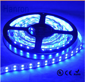 Doble fila tubo de silicona llevó la tira 24 V azul 240 <span class=keywords><strong>Leds</strong></span> SMD 3528 flex LED strip light tape - Product Image 2