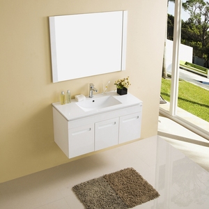 2025 armoire de salle de bain bleu vanités luxe salle de bain simple vanité mode meuble de salle de bain prêt à assembler - Product Image 3