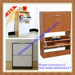 Del gabinete del reino unido de melamina zapatos zapatos del gabinete, Zapatero melamina, estante del zapato, muebles - Product Image 1
