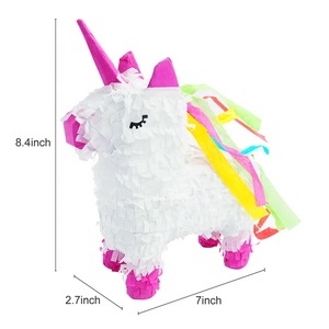 Nicro fabricación al por mayor caballo chico fiesta barato personalizado bebé niños juguete Feliz cumpleaños diseño unicornio Piñata - Product Image 5