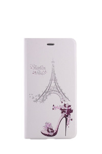 Moda Forro estuche de PU agenda estilo Torre Eiffel para iphone 7 7plus celular - Product Image 6