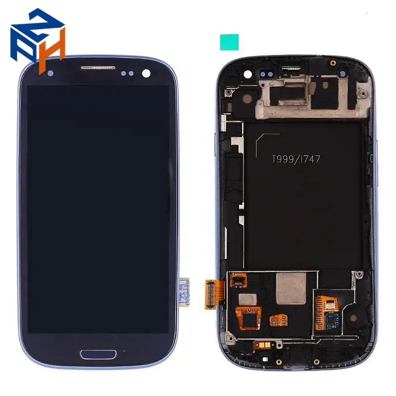 สำหรับ Samsung Galaxy S3 I9300 LCD หน้าจอสัมผัสกรอบ LCD สำหรับ Samsung S3