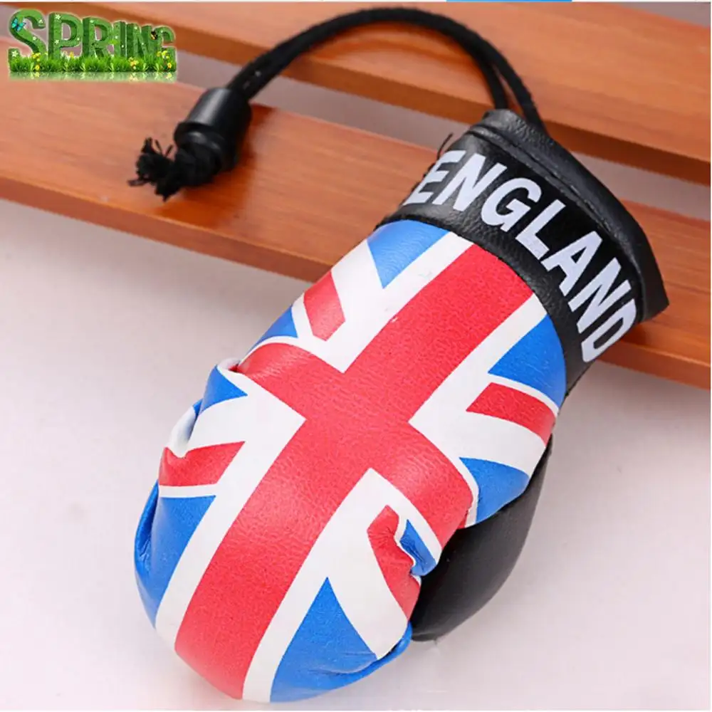 New products customize logo UK gloves keyring custom mini boxing gloves keychain