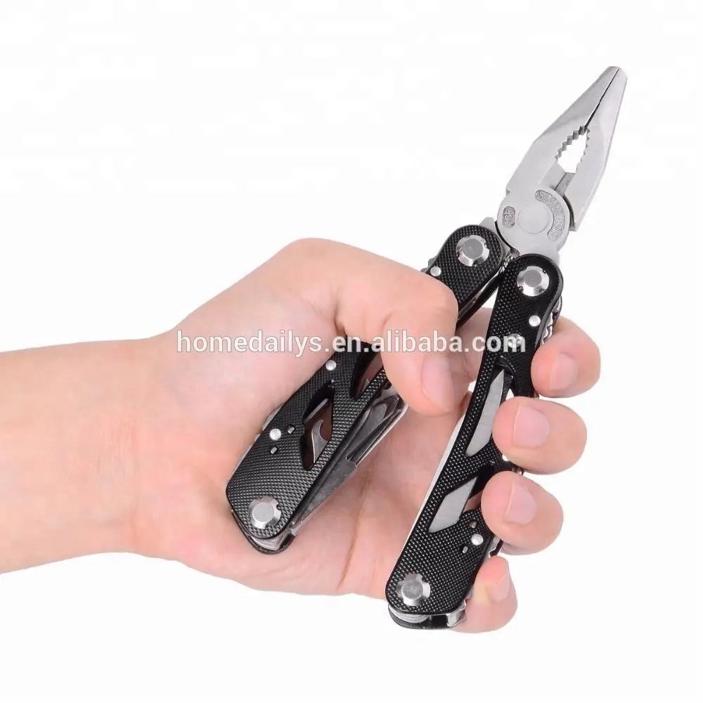 Plier מתקפל Multitools תכליתי חיצוני הישרדות כיס נייד 13 ב 1 סליפ ללא סט כלי רב לגברים