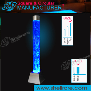 <span class=keywords><strong>Lampe</strong></span> <span class=keywords><strong>à</strong></span> <span class=keywords><strong>colonne</strong></span> <span class=keywords><strong>à</strong></span> <span class=keywords><strong>bulles</strong></span> d'eau en acrylique avec lumière LED multi-RGB en cascade - Product Image 3