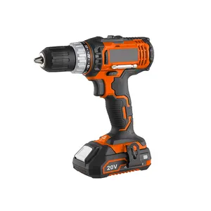 2022 Hot Verkoop Goedkope Led Verlichting Een Voor Alle 20V Impact Cordless Hamer Boor 18V