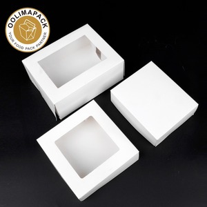 Kartonnen Taart Verpakking, Kaas Verpakking Ontwerp Voor Cake Met Venster - Product Image 6