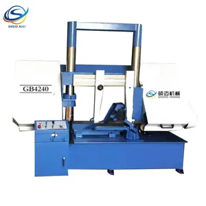 High quality hydraulic metal horizontal GB4240 band sawing machine