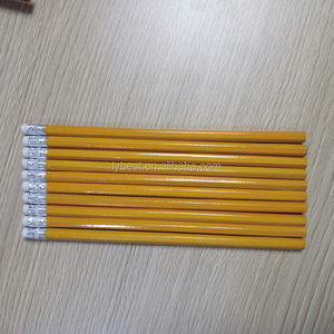 Lápiz Hexagonal Amarillo HB con Borrador, Número de Paquete OEM <span class=keywords><strong>2</strong></span>, Lápiz con Borrador - Product Image 2