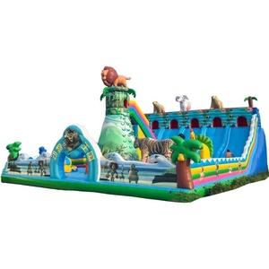 <span class=keywords><strong>Cama</strong></span> hinchable grande para niños, personalizada, para escalada, al aire libre, Castillo travieso - Product Image 6