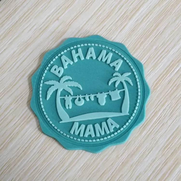 Customized Logo 3D Rubber Soft PVC Patch with Cheap Price
