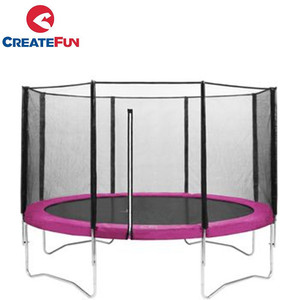 <span class=keywords><strong>Trampoline</strong></span> de haute qualité CreateFun avec filet, <span class=keywords><strong>trampoline</strong></span> d'extérieur pour <span class=keywords><strong>la</strong></span> vente de trampolines, disponible en tailles 6/8/10/12/14/16 pieds - Product Image 1