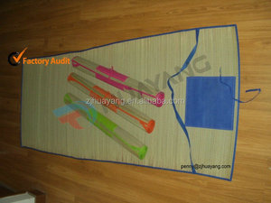 Stro Strandmat Groot 70.5 "X 23.5" Yoga Zwembad Zand Buiten Bamboe Schepen Gratis - Product Image 5