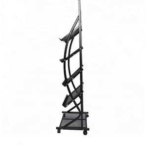 Ruimei kim loại lưới hiển thị Tạp Chí <span class=keywords><strong>Rack</strong></span> cho tờ báo Brochure <span class=keywords><strong>Atlas</strong></span>-bột tráng & cho - Product Image 3