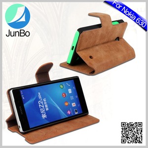 2016 promotionnel cadeau articles porte-monnaie en cuir Flip cas pour <span class=keywords><strong>Nokia</strong></span> <span class=keywords><strong>630</strong></span> avec Usine Prix - Product Image 1