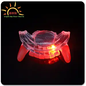 LED lighting up your mouth Party Flashing Mouthpiece Without Teeth